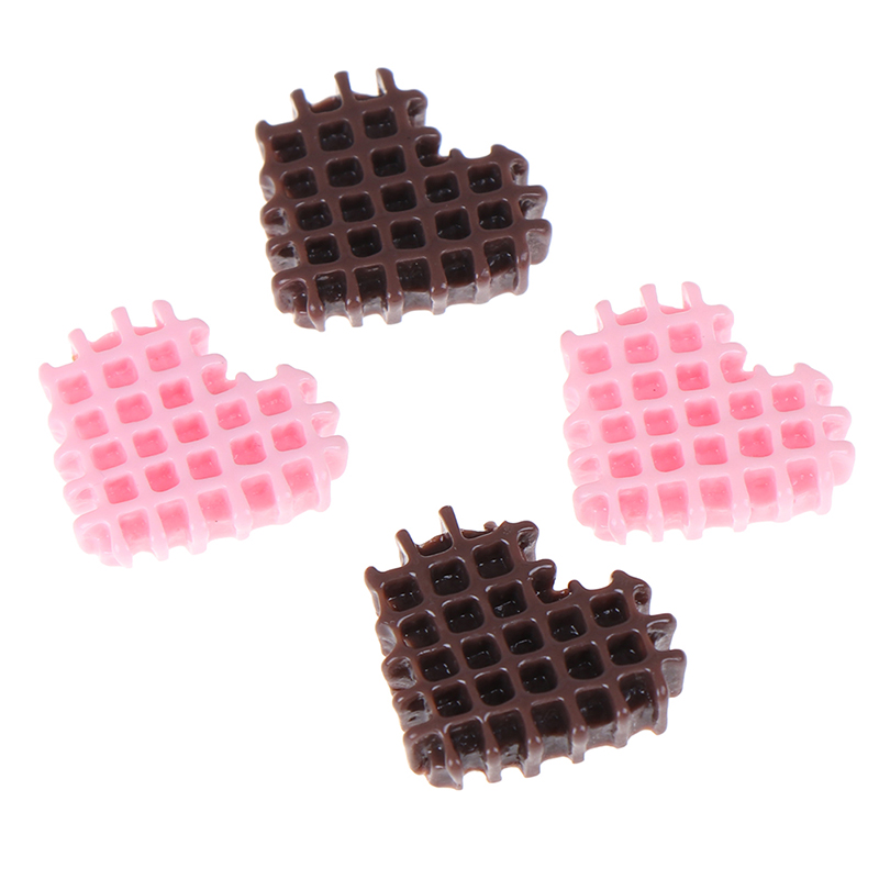 10Pcs Mini Spielen Lebensmittel Kuchen Keks Donut Kuchen Puppe Miniatur Pretend Spielzeug Regenbogen Kaffee Tasse Polymer Schleim Charme Modellierung ton DIY: 22