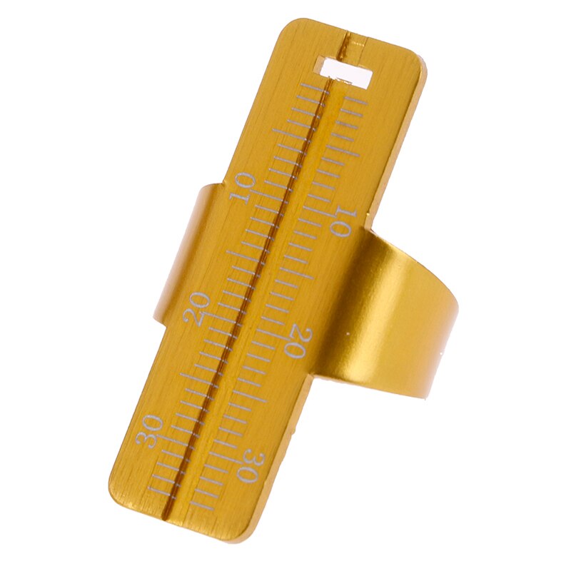 Stainless Steel Dental Equipment Endodontic Finger Ruler For Endo Span Measurement Scale Gauge Instrument Tool Dentist 4 Colors: YL