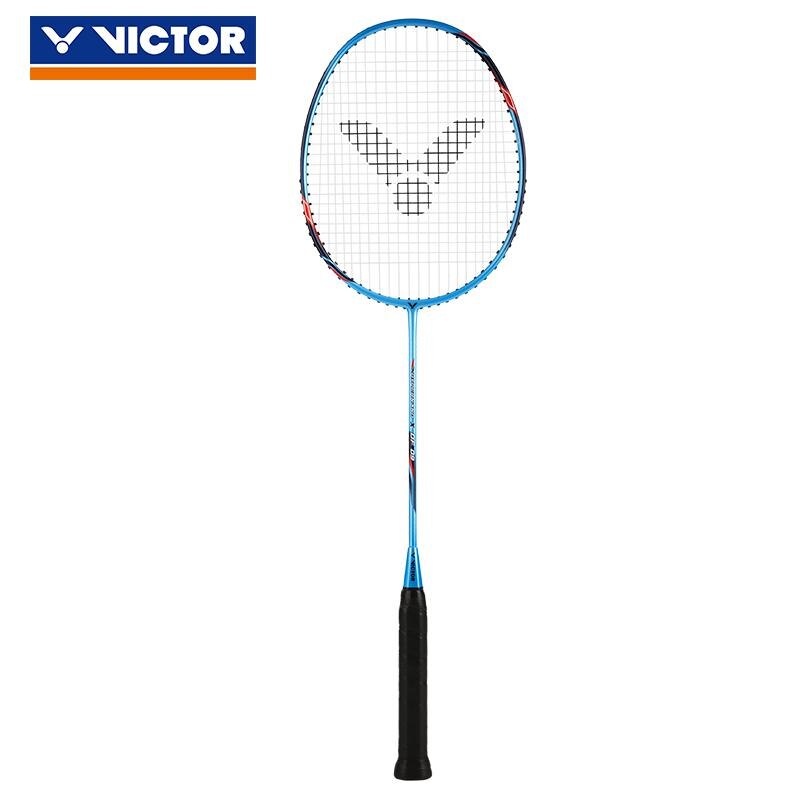 Raquette de Badminton professionnelle d'origine Victor en carbone avec poignée de sac BRS1900 CHA9500 JS DF90 Tk100 HXDF80: HX-DF 09