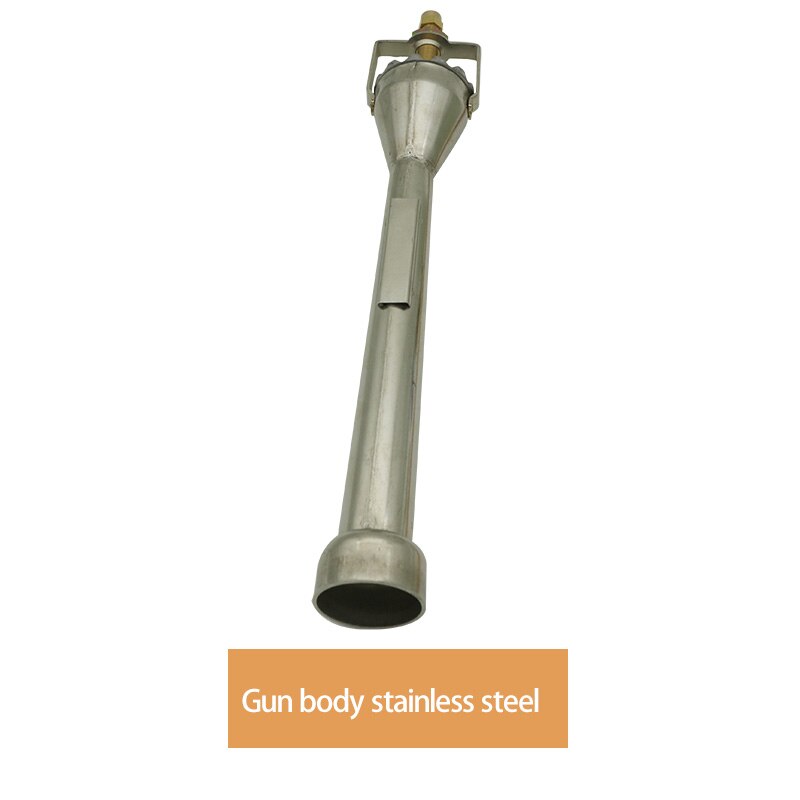 Venturi auto-amorçage brûleur four brûleur navette four naturel pistolet accessoires pistolet tête cuivre perle cuivre bouchon: stainless steel gun