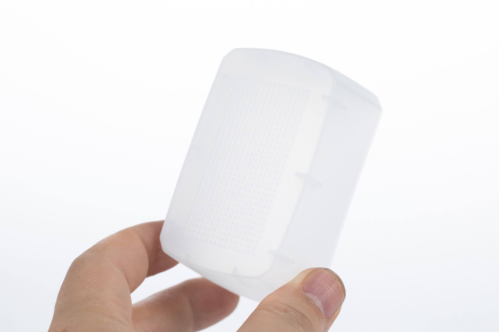 Voor Metz 64 AF-1 Flash Bounce Diffuser Cap Dome Semi-transparante Witte Doos