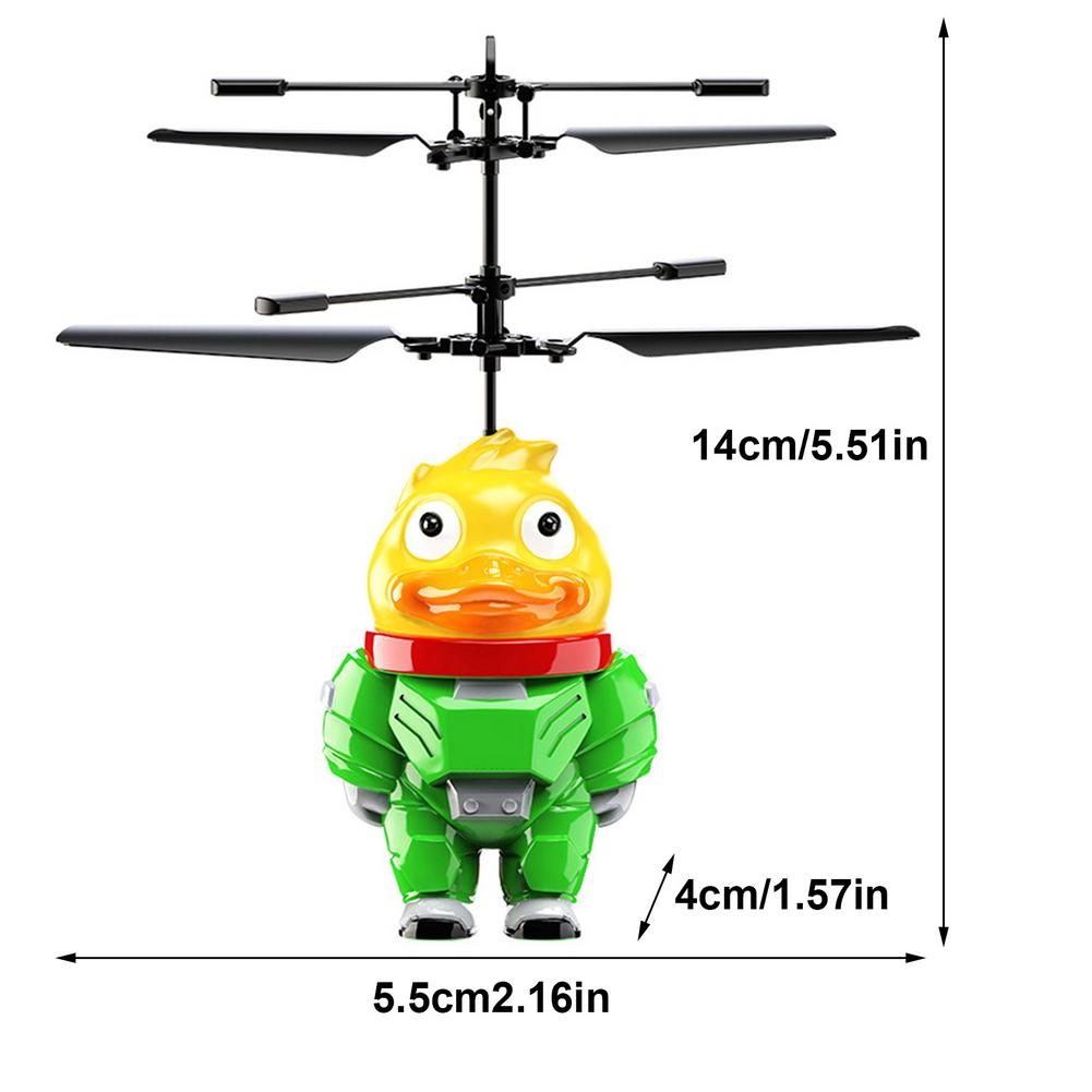 Oplaadbare Vliegende Speelgoed-Vliegende Bal Helicopter Toys Light Up Speelgoed Vliegende Robot Voor Kinderen Jongens En Meisjes Innovatieve voor