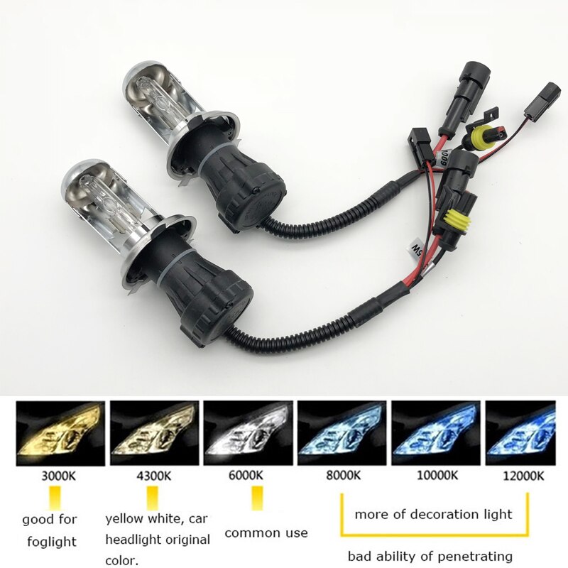 Xenon  h4 9003 hb2 hi/ matala 55w ohut liitäntälaitesarja piilotettu auton ajovalon polttimo 12v piilotettu muunnossarja 4300k 6000k vaihda halogeenilamppu