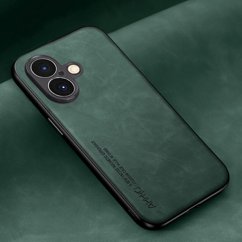 Eenvoudig patroon Zachte lederen hoes voor Apple Iphone 17 Pro Max TPU Siliconen bumperhoes voor Apple Iphone 17 Air Case