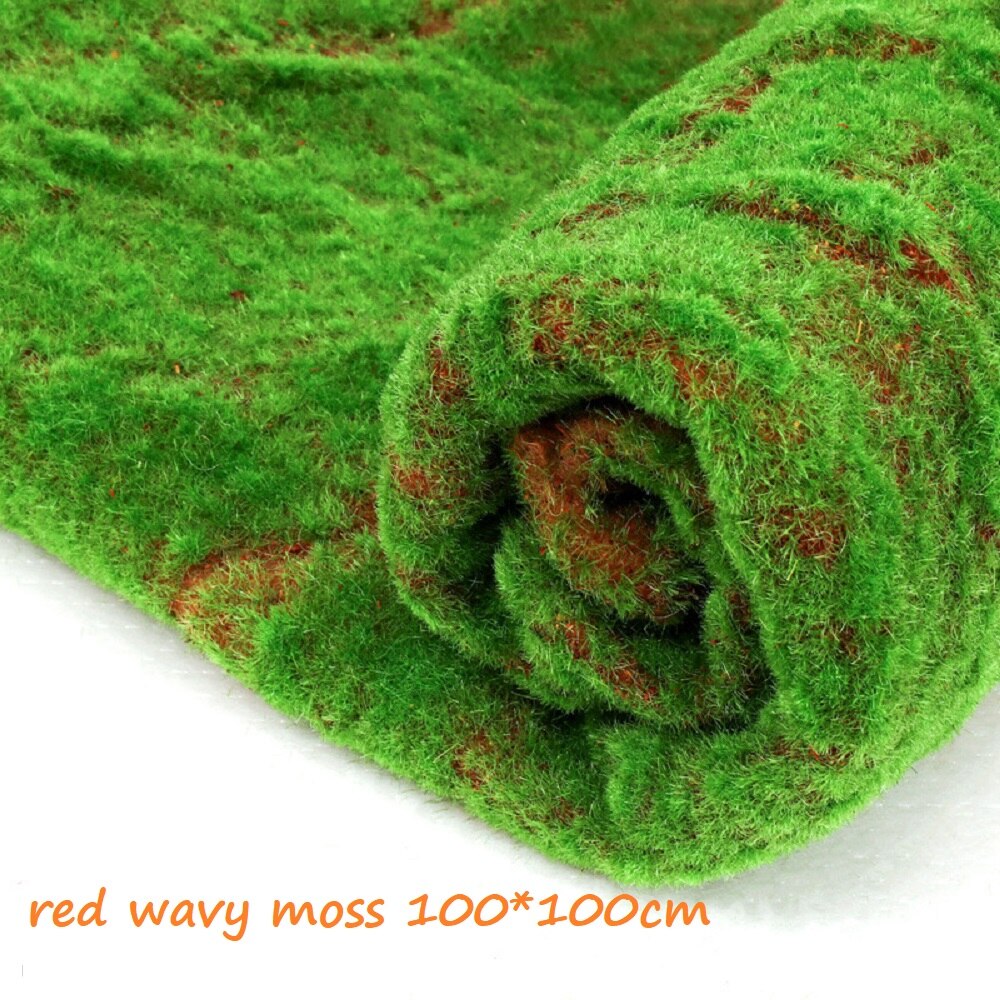 1Pcs Simulation moss plant wall simulation moss lawn decoration package sewer pillar indoor balcony beautification