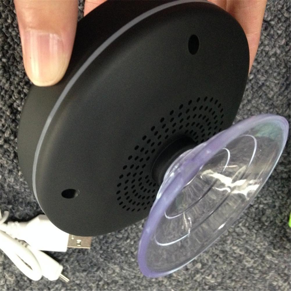 Altavoz Bluetooth para exteriores ventosa impermeable inalámbrico para coche altavoz para teléfono móvil tarjeta de memoria con lámpara LED Radio FM