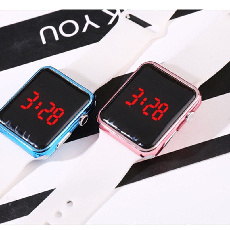 LED Electronic Sport Silicone Kids Watch Outdoor Digital Display Watches Simple Kids Girls Boys Clock Kids Watches Boys
