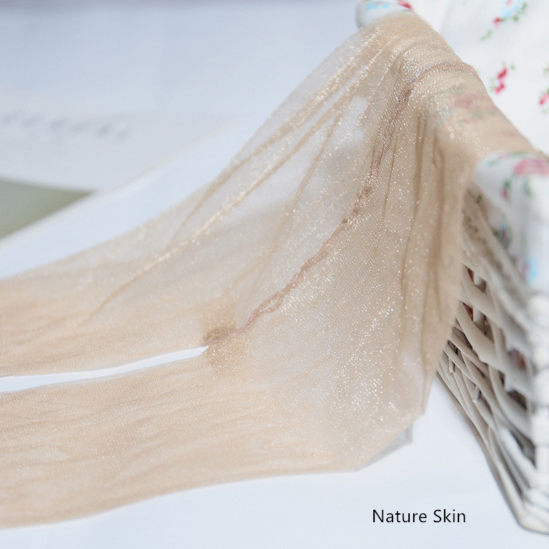 Glitzernde damenstrümpfe, strumpfhose 0d, transparent, eng anliegend, ultradünn, bis zu Höhle zehen durchsichtig, glänzende strumpfhose für damen: Rosa