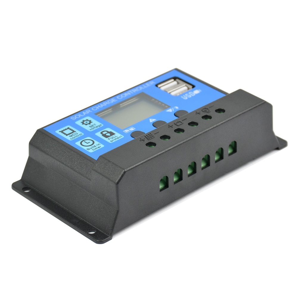 SUNYIMA Solar- Laderegler 12V 24V 50A 40A 30A 20A Automatische Solar- Tafel Regler Universal- USB 5V Ladung LCD Anzeige