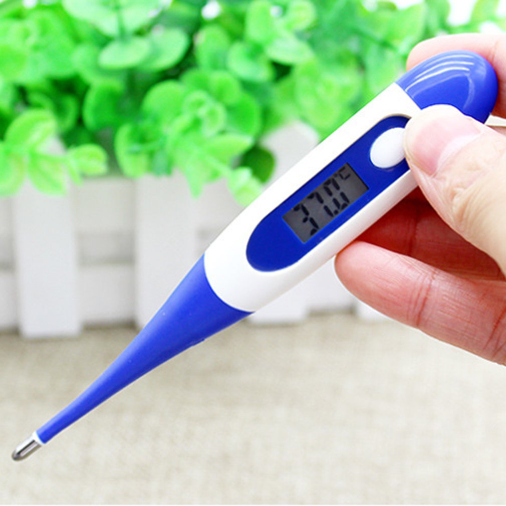 Digital Lcd Large Screen Display Thermometer Flexible Tip Oral Mouth Underarm For Kids Adult Portable thermometer dropshippping