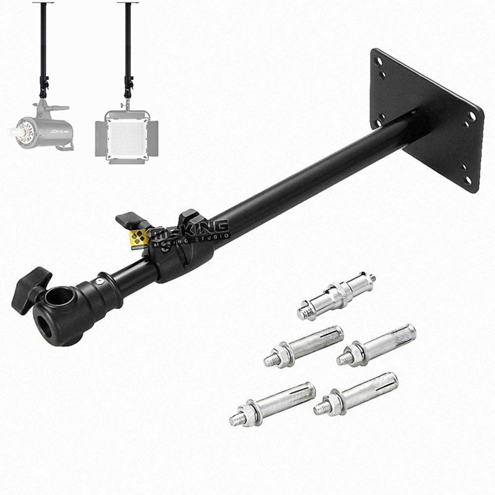 Meking Photography Photo Studio Video Wall Ceiling Mount Stand Overhead with 1/4" Thread for video camera wall mount