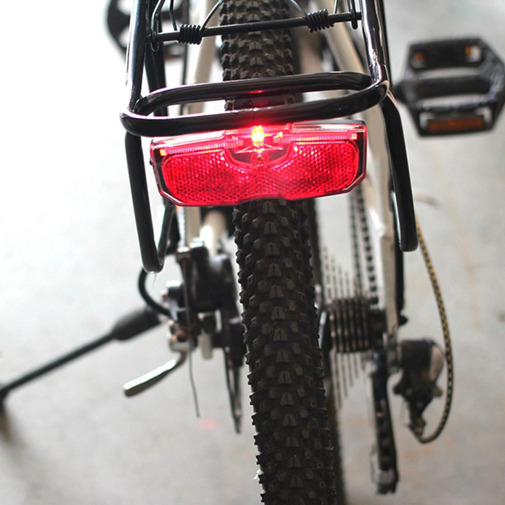 Fietsen Fiets Achter Reflector Achterlicht Fiets Licht Voor Bagage Rack Geen Batterij Aluminium Reflecterende Licht