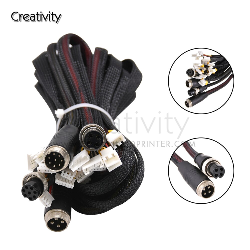 Kit de câble d&#39;extension, pour la série CR10 CR10S, à impression 3D, pièces pour la mise à niveau pour imprimante 3D, cordon d&#39;agrandissement,