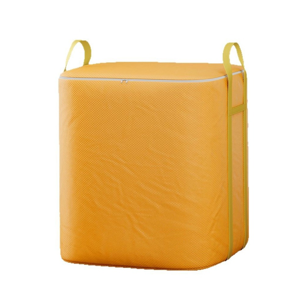 Large Capacity Moving Package Bag Dustproof Waterproof Luggage Packing Bag Heavy Duty with Zipper Quilt Clothes Storage Bag: M / light green