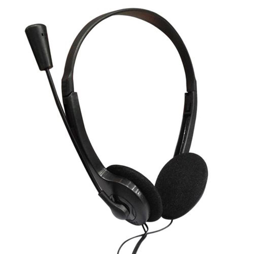 3.5 Mm Wired Over-Ear Hoofdtelefoon Stereo Headset Met Microfoon Voor Pc Laptop