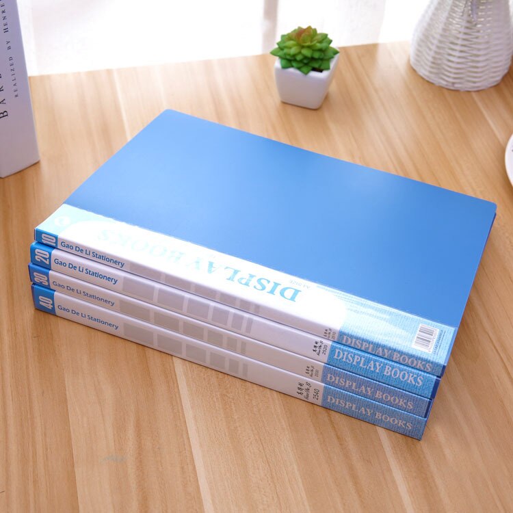Folder Office Supplies A4 Information Book Folder Information Insert Folders 10 20 30 40 60 80 100 Pages