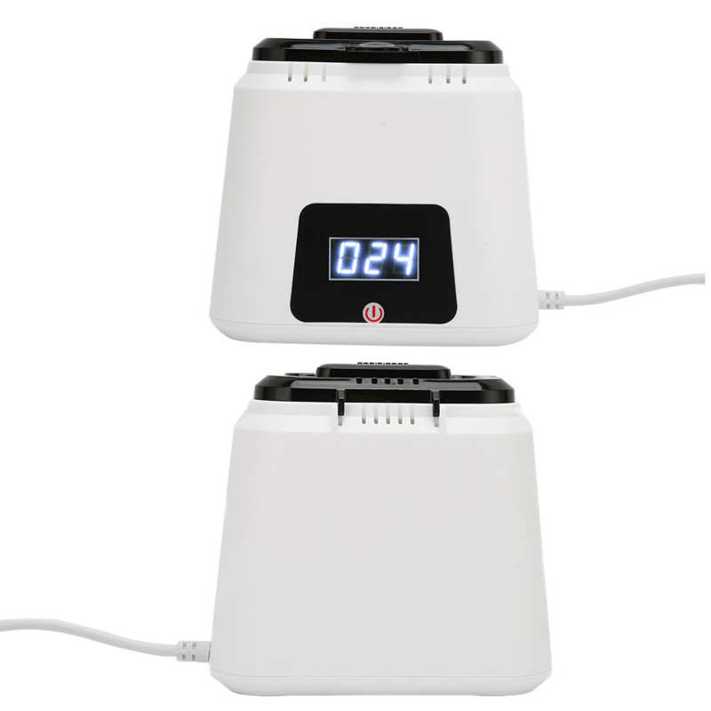 Macchina per la pulizia ad ultrasuoni strumenti per unghie macchina per la pulizia bianca strumenti per manicure ad alta temperatura scatola per la pulizia strumenti per chiodo arte