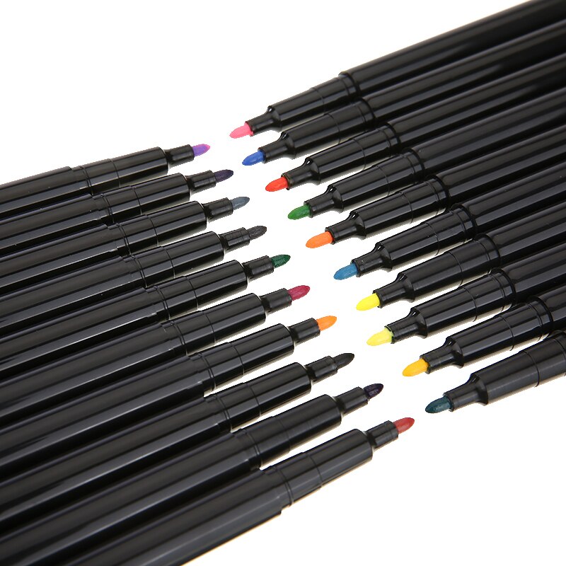 20pcs Fabric Painting Markers Pen For T-shirt Clothes Canvas Durable Permanent Fabric Marker DIY Crafts Pens