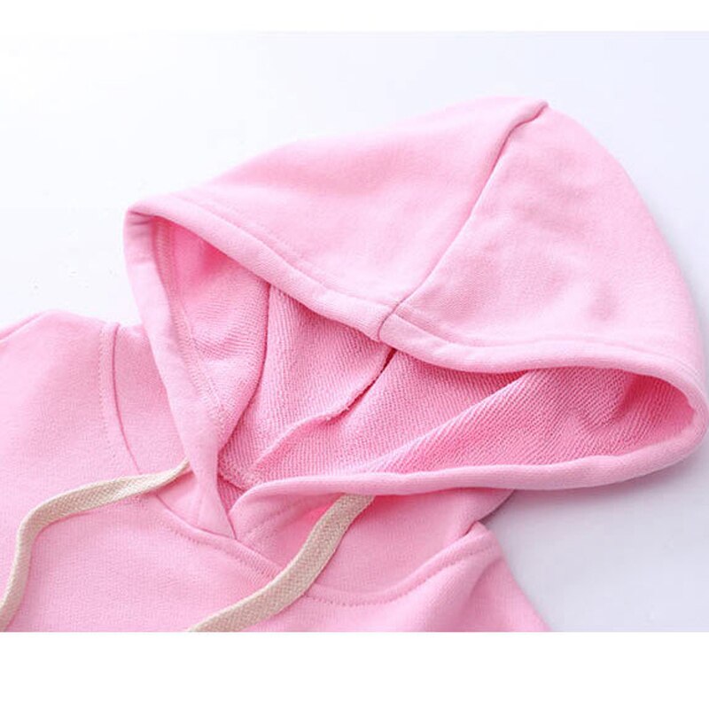 Grote meisjes hoodies katoen lente tienermeisjes letter print hoodies tops kinderen losse sweatshirts lange mouwen bovenkleding