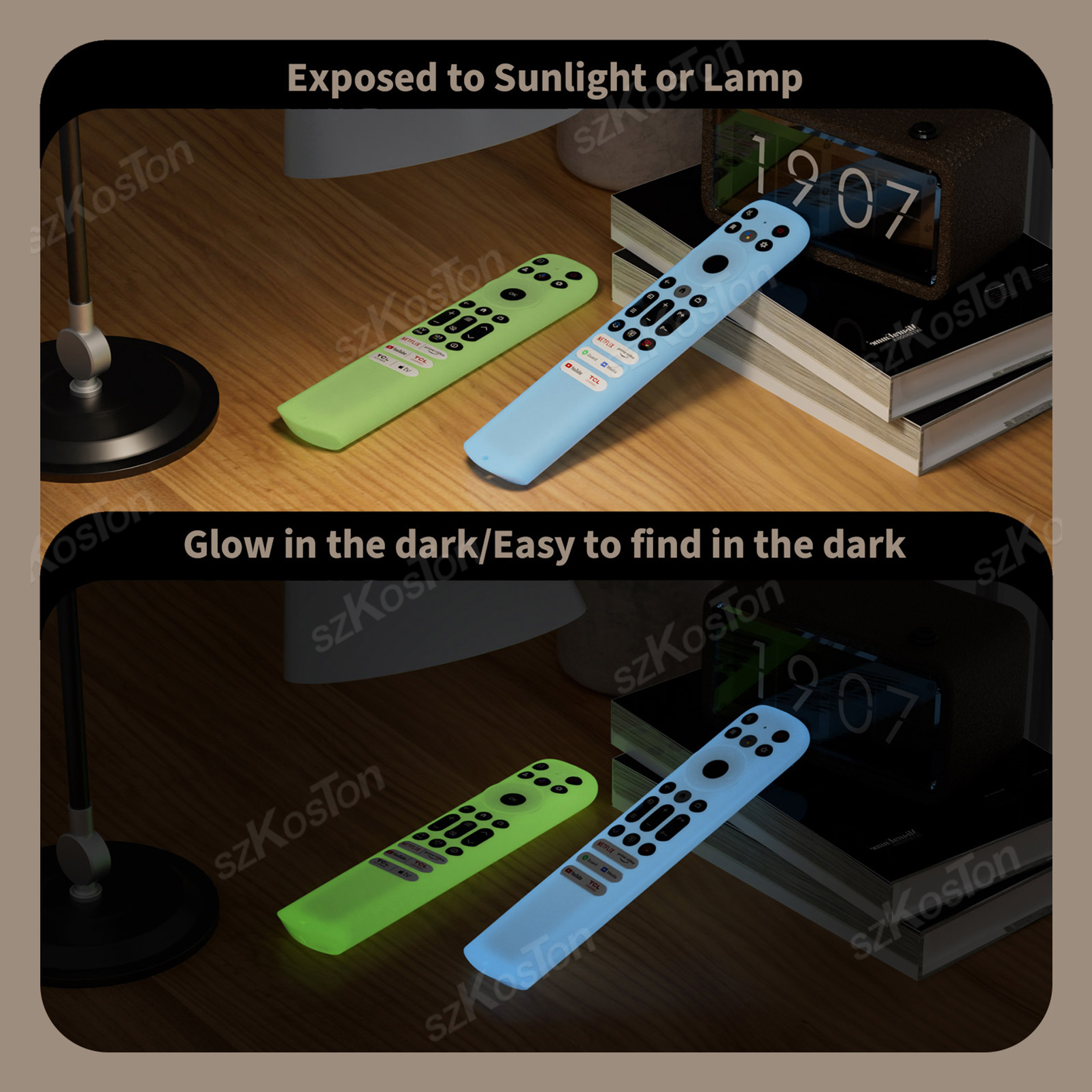 Silicone TV Remote Case for Smart TV TCL Control Protection Cover for RC813 RC923 FMB3/RC902V FMR1 FMR4 FMR5 Remote