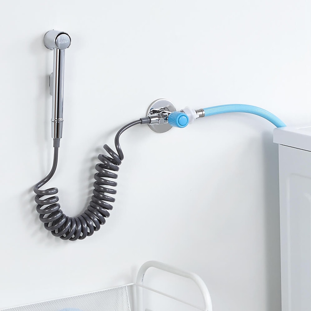 Submarine Lizhi Angle Valve Bathroom Angle Filling Valve Double water outlet angle valve Kitchen Cold Mixer Tap Accessories