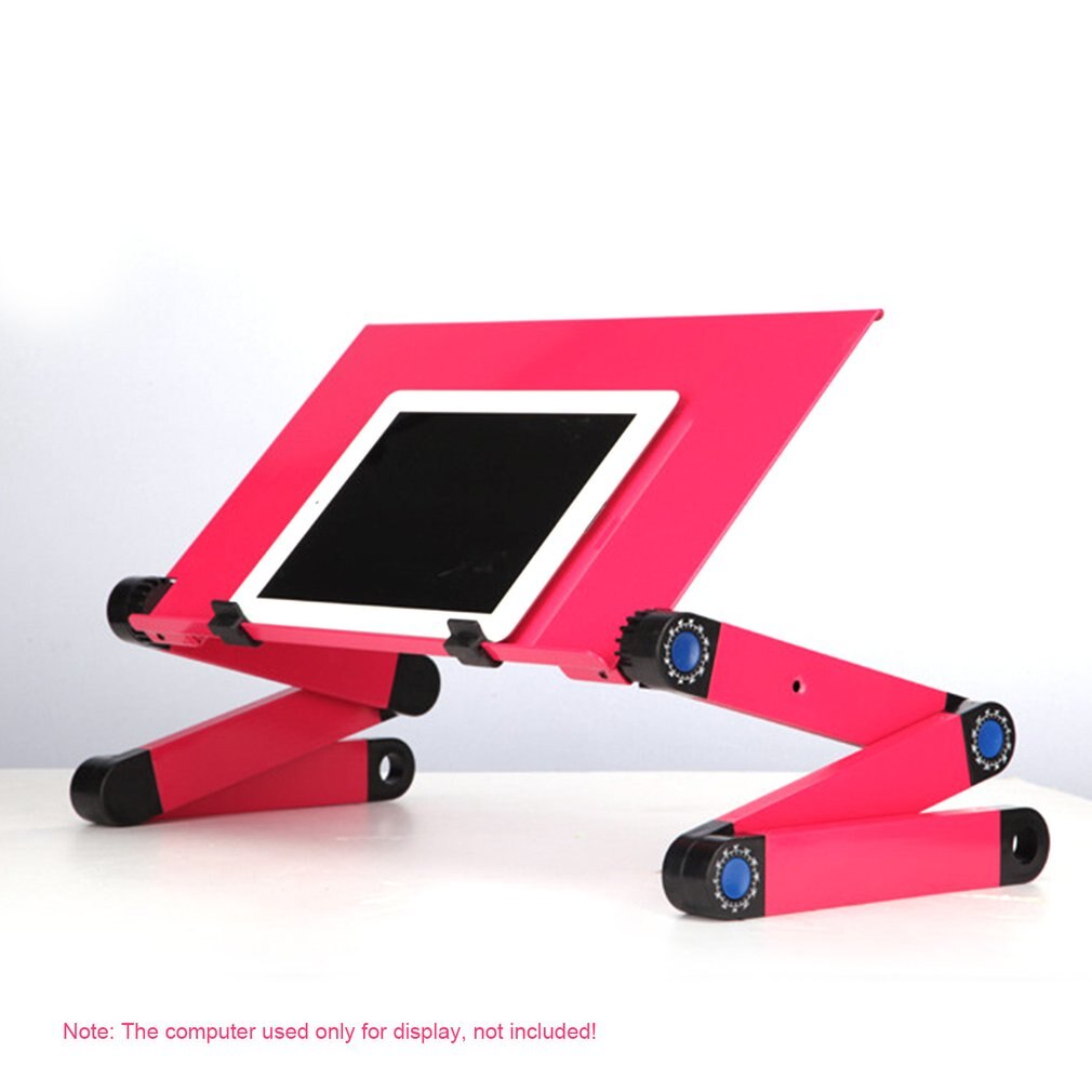 Adjustable Folding Laptop Desk Computer Table Stand Tray for Sofa Bed Office Laptop Stand Desk Computer Notebook Bed Table
