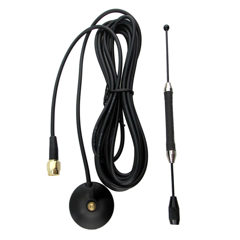 Antenne externe 4G 12dbi LTE pour routeur 698-960/1700-2700Mhz avec Base magnétique SMA mâle 3M RG174