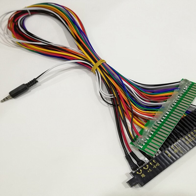 Arcade Machines Dedicated Extension Cable For 28P Jamma Line Gold Finger Row Plug-In Game Machine Accessories Long Wire Harness