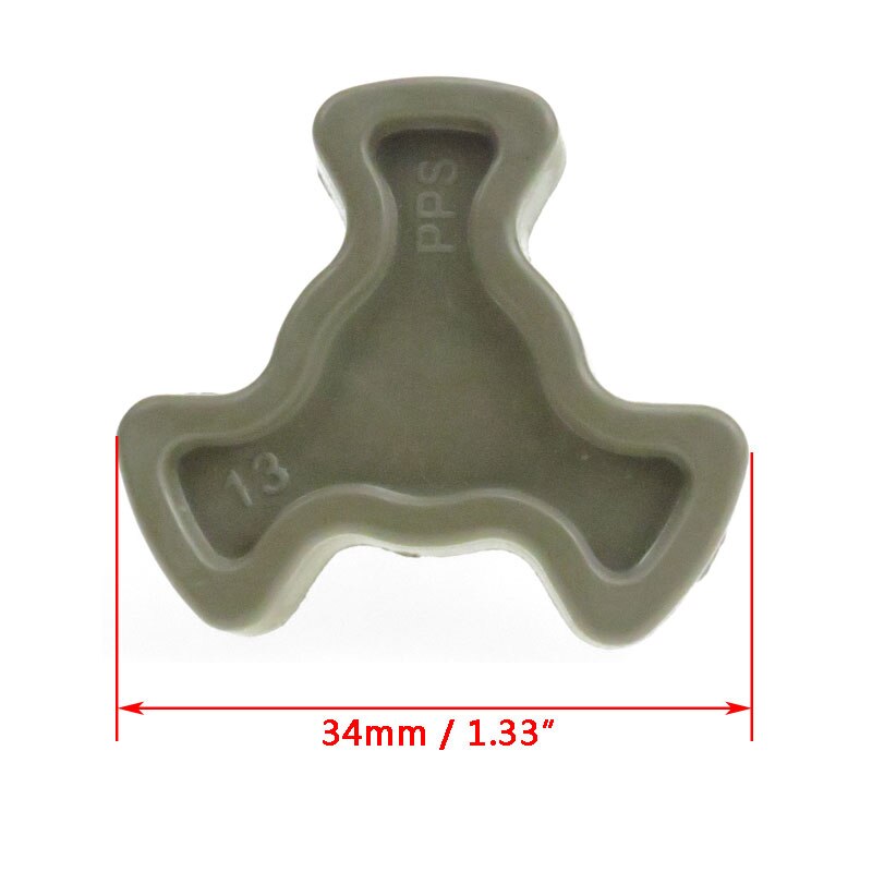 2pcs Universal Microwave Oven Clutch Glass Turntable Coupler Spare Parts Drive Coupling Cog Tools Microwave Accessories Model 1