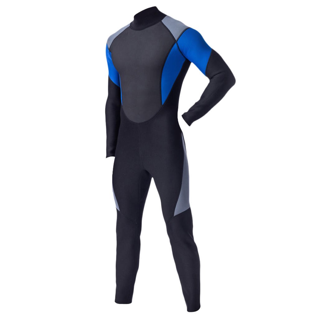 Men's 3mm Neoprene Diving Suits Wetsuit Full Body Sports Skins Suit for Diving, Snorkeling, Swimming, Surfing &amp; Spearfishing