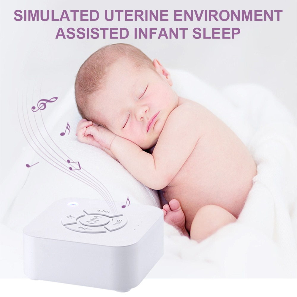 Weiß Lärm Maschine USB Aufladbare zeitgesteuert Abschaltung Schlaf Klang Maschine Für Schlaf Entspannung Für Baby Erwachsene Büro Reise