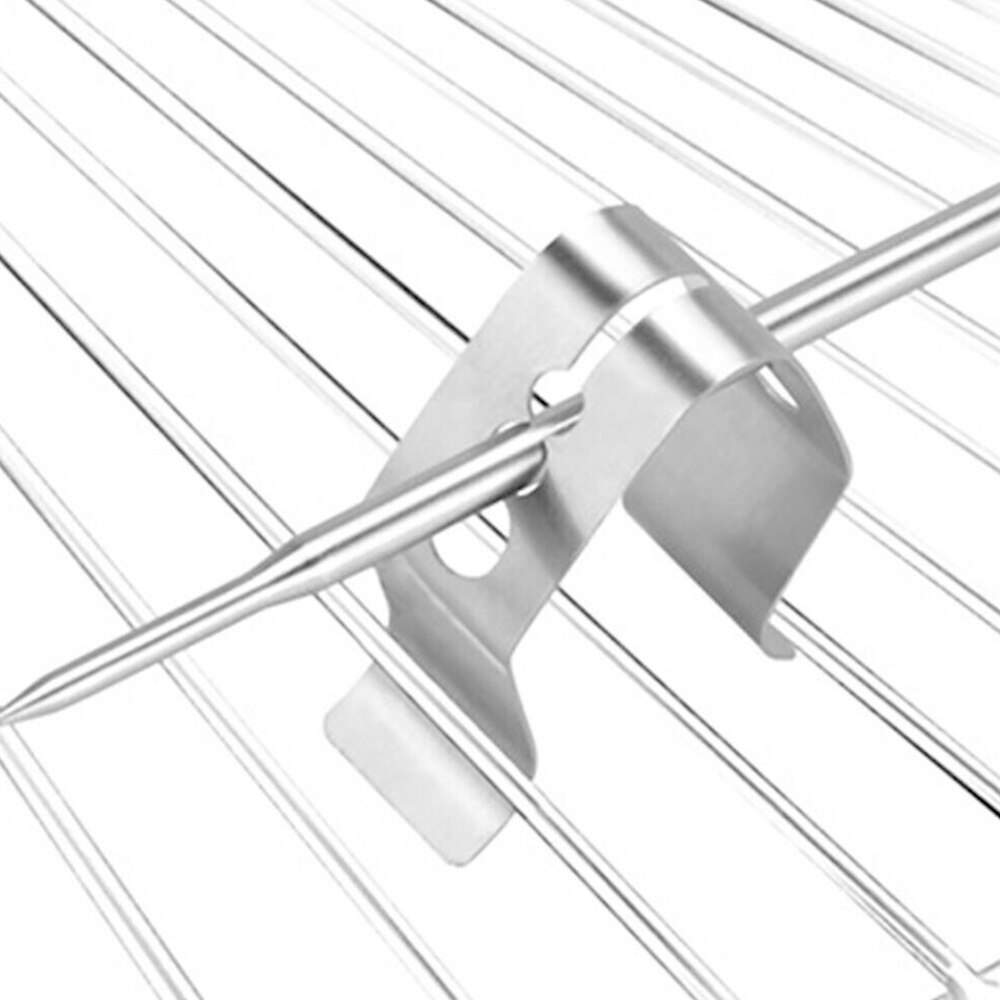 5 stk termometer sonde sensor klips rustfritt stål klips for steketermometer bbq grill sonde holder