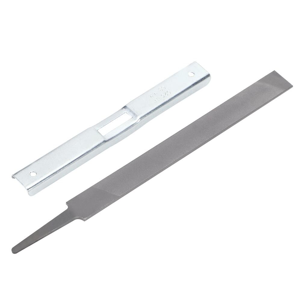 2 Pcs Chainsaw Flat Files Universal Chainsaw Sharpening Tool Kit Chain Saw Depth Gauge Flat File Set Garden Tool Accessories