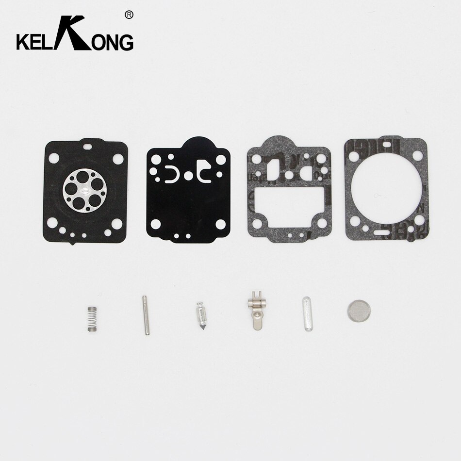 Kelkong förgasare ombyggnadssats för husqvarna motorsåg 235 236 packningar membran reparation för jonsered  cs2234 cs 2238 zama carb kit: Default Title