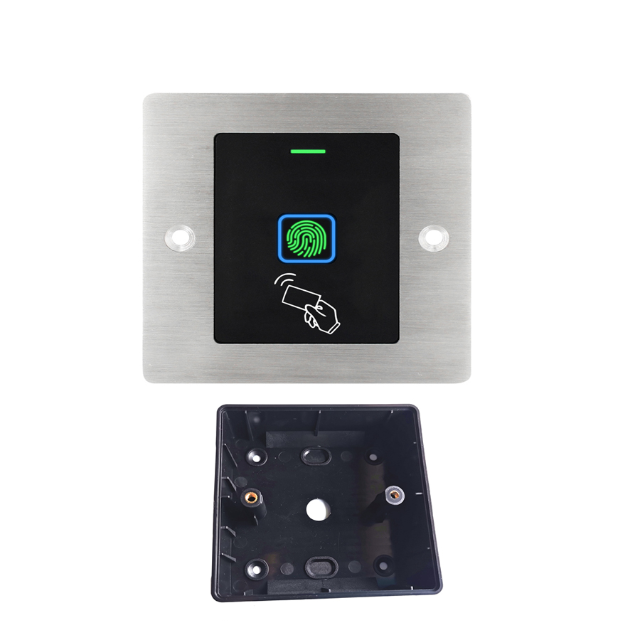 Wasserdicht Fingerabdruck Zugriff Kontrolle RFID Elektronische Türöffner System Energie schalter Optional
