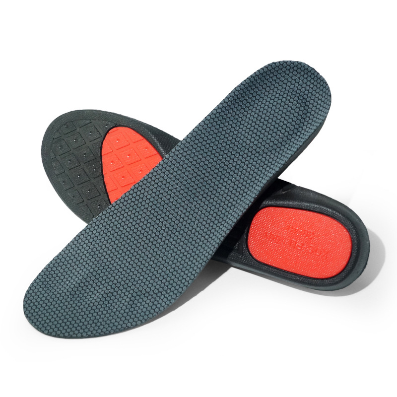 Plantillas elásticas de goma Eva para hombre y mujer, zapatos transpirables, con función deportiva, almohadillas para zapatos