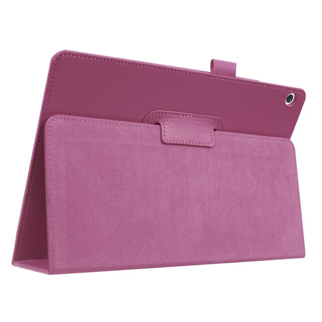 PU Leather Case For Huawei MediaPad T5 10 Cover for Huawei Media Pad AGS2-W09 AGS2-L09 AGS2-L03 AGS2-W19 10.1 inch Cover Cases: Purple