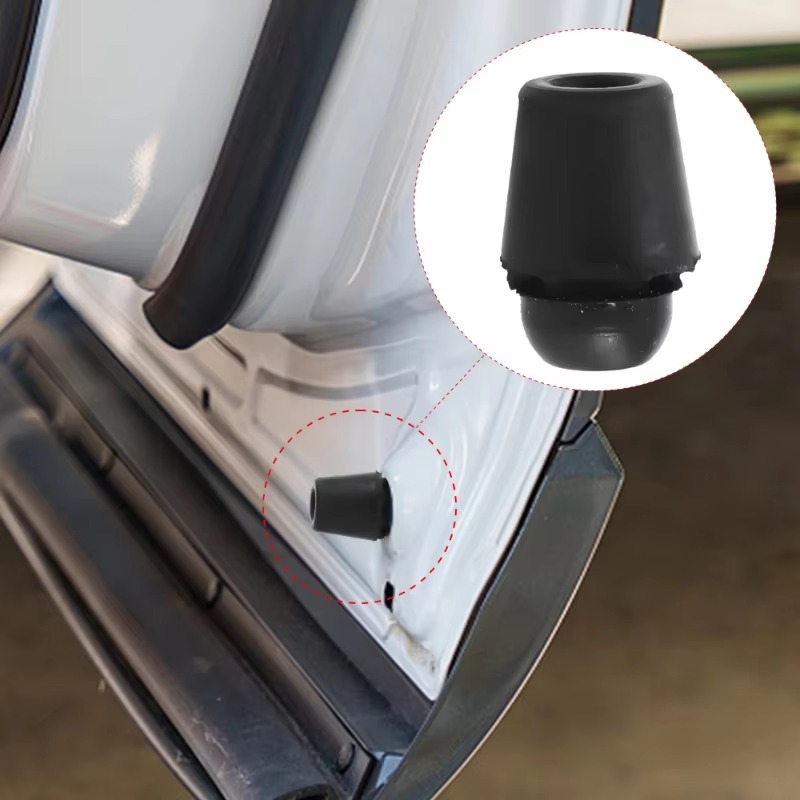 Autodeur Schokabsorberende Pakking Zwarte Rubberen Pads Autodeur Dempers Stickers Autodeur Accessoires