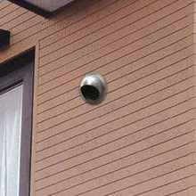 Stainless Steel Round Bull Nosed External Extractor Wall Vent Outlet Tumble Dryer Vent Pipes Bathroom Vents