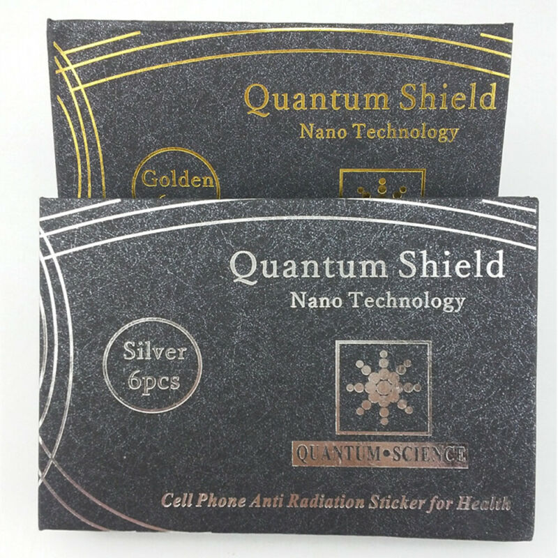 Emf protection shield blocker neutralizer anti stråling mobiltelefon klistremerke 6 stk
