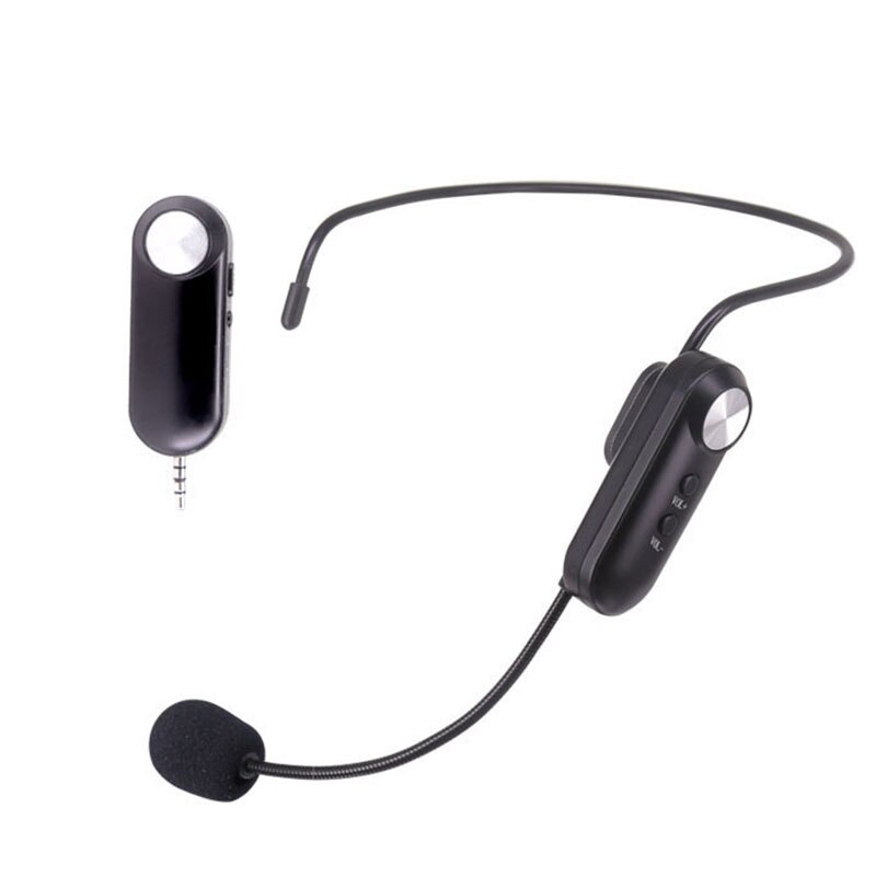 Draadloze Microfoon Headset Draadloze Headset Microfoon Systeem Voor Mobiele Telefoon Opnemen Live Video