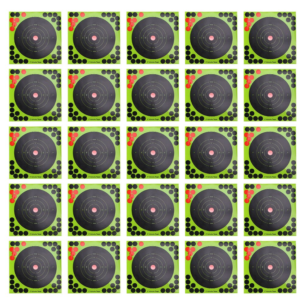 40 Sheets of Paper Targets Replaceable Dart Targets Target Stickers (Random Color)