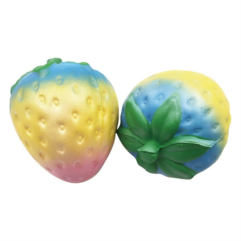 Spremere Giocattoli Squishy Spremere Jumbo Dello Stress Fragola Profumato Lento Aumento Giocattoli Regali di Giocattoli per i bambini dropshipping