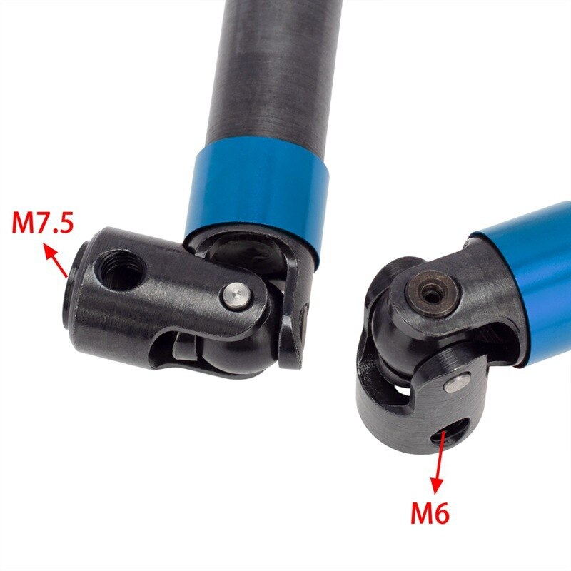 Metall-antriebswelle (cvd) für axial scx 6 axi 05000 1/6 rc raupenfahrzeug