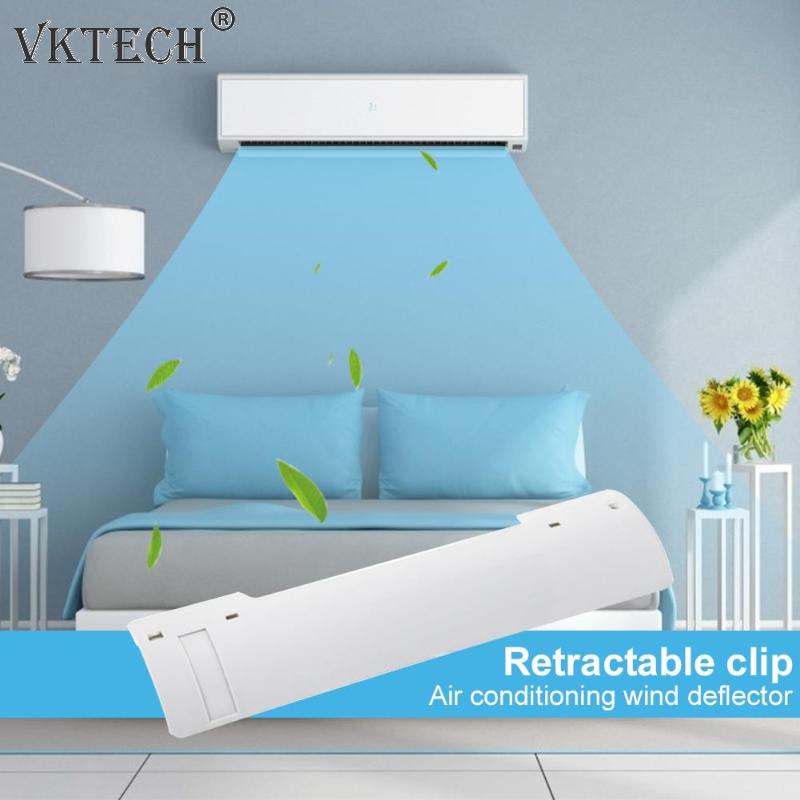 Adjustable Air Conditioner Cover Windshield Air Conditioning Baffle Shield Wind Guide Anti Direct Wind Shield