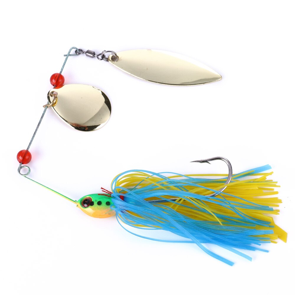 Buzzbait Spinner Bait 18g with Bass Fishing Spoon Lure Metal Jig Jigging lure Swimbait Spinnerbait: 5