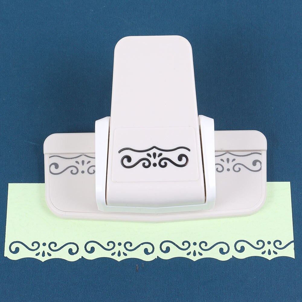 Large Floral Lace Edge Embossers Hole Punch Embossing Device Tool For Paper Scrapbooking Card DIY Crafts Handmade Supplies: 4