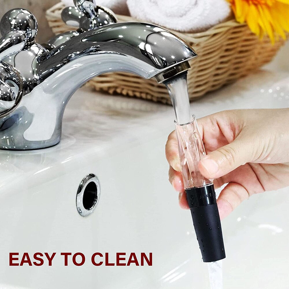 1Pc Draagbare Wijn Decanter Rode Wijn Beluchten Schenker Tuit Decanter Wijn Beluchter Quick Beluchten Gieten Tool Keuken Accessoires