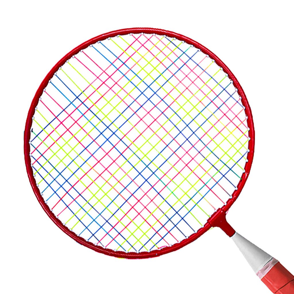 2pcs Badminton Rackets Portable Family Outdoor Double Badminton Combination Set Badminton Net System d3