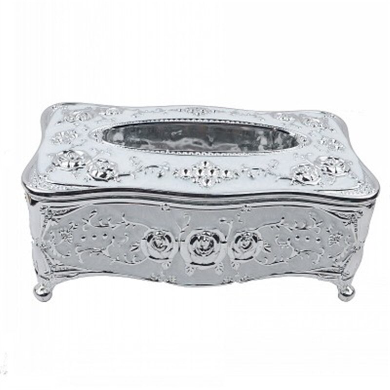 Minch Tissue Doos Luxe Doos Europa Retangle Servet Tissu Houder Ring Houder Papier Wc Tissue Opbergdoos Houder Elegante